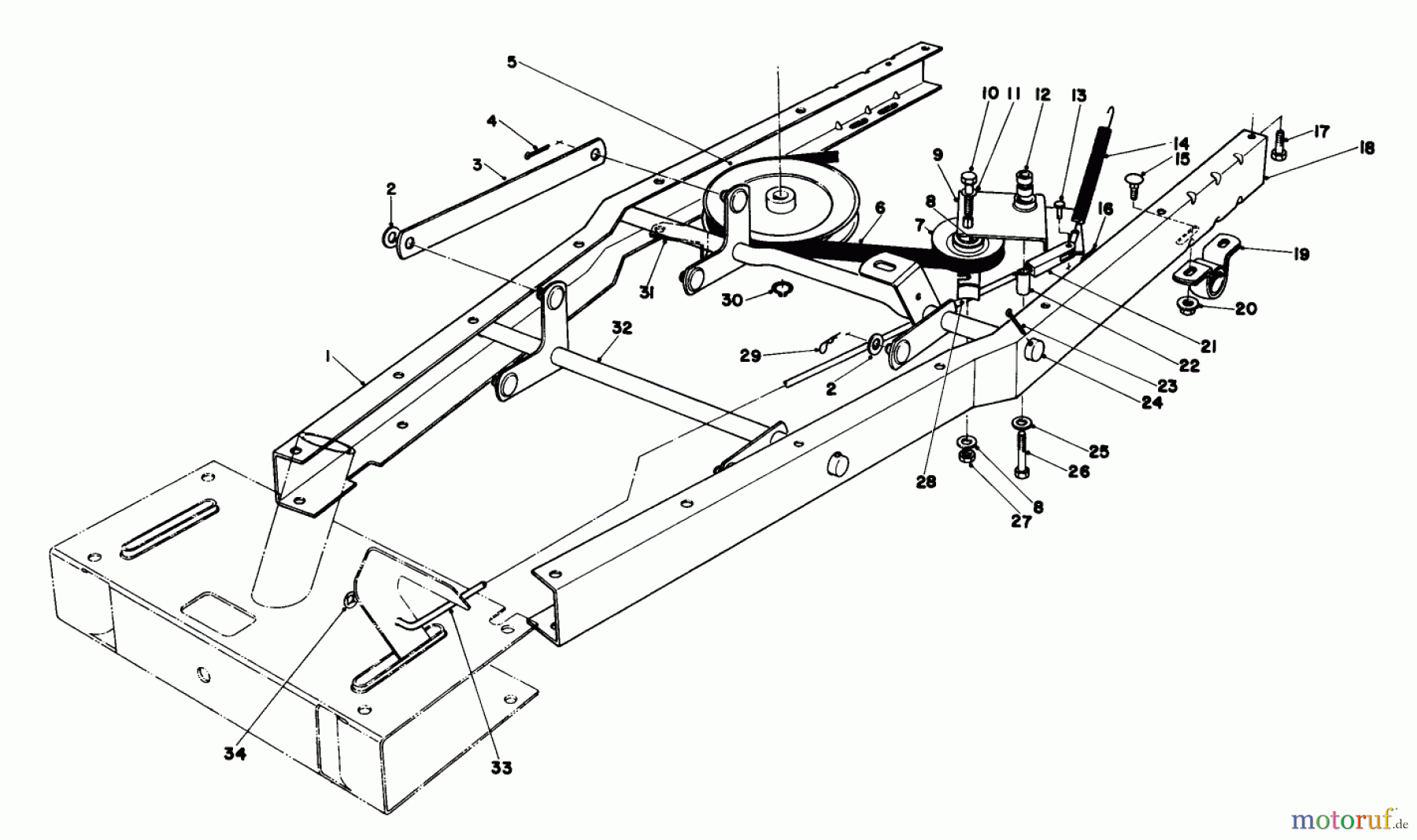 Toro Neu Mowers, Rear-Engine Rider 56006 - Toro 25