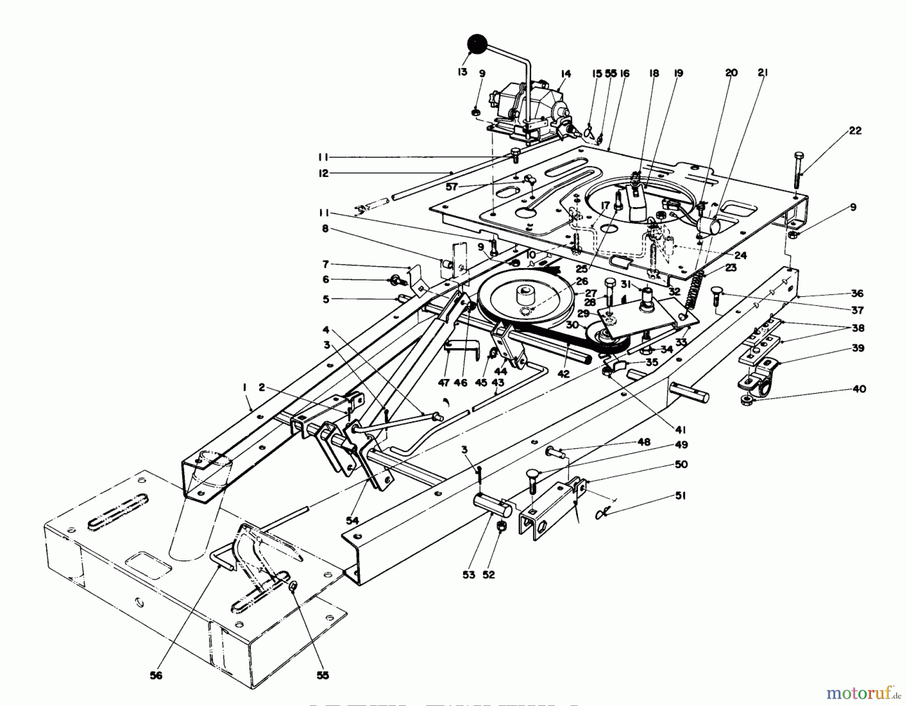 Toro Neu Mowers, Rear-Engine Rider 56015 - Toro 25