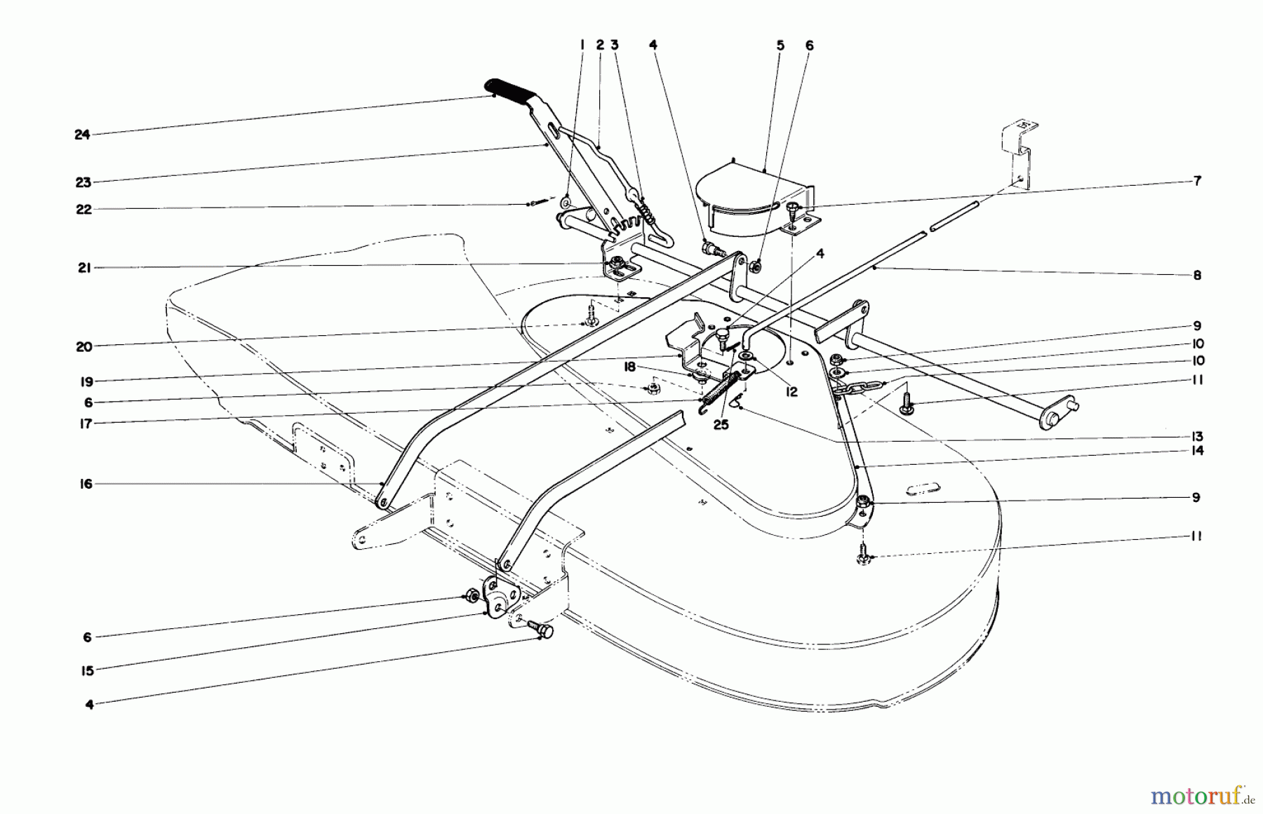  Toro Neu Mowers, Rear-Engine Rider 56108 - Toro 32