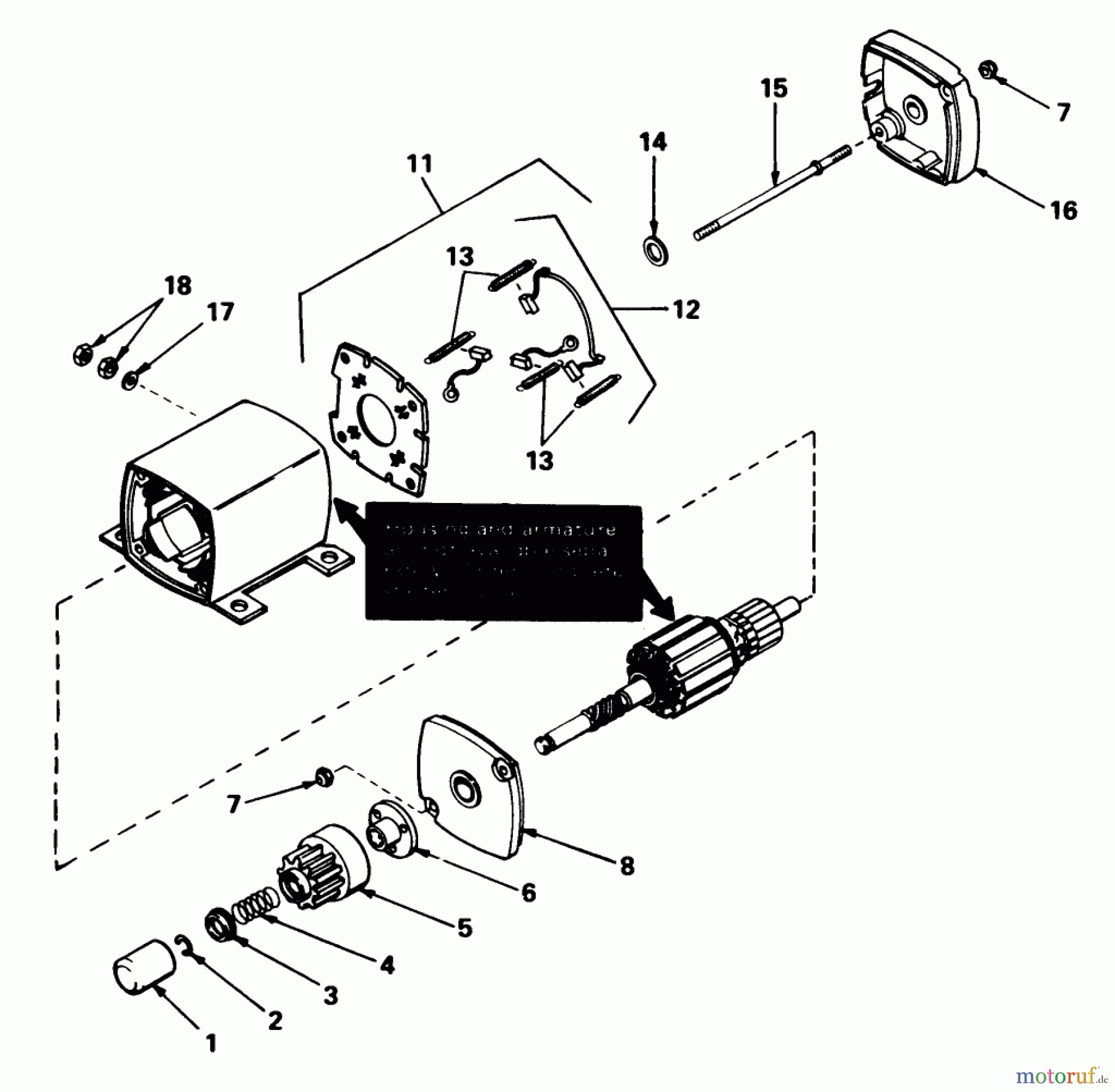 Toro Neu Mowers, Rear-Engine Rider 56125 (7-25) - Toro 7-25 Rear Engine Rider, 1984 (4000001-4999999) 12 VOLT ELECTRIC STARTER NO. 33606