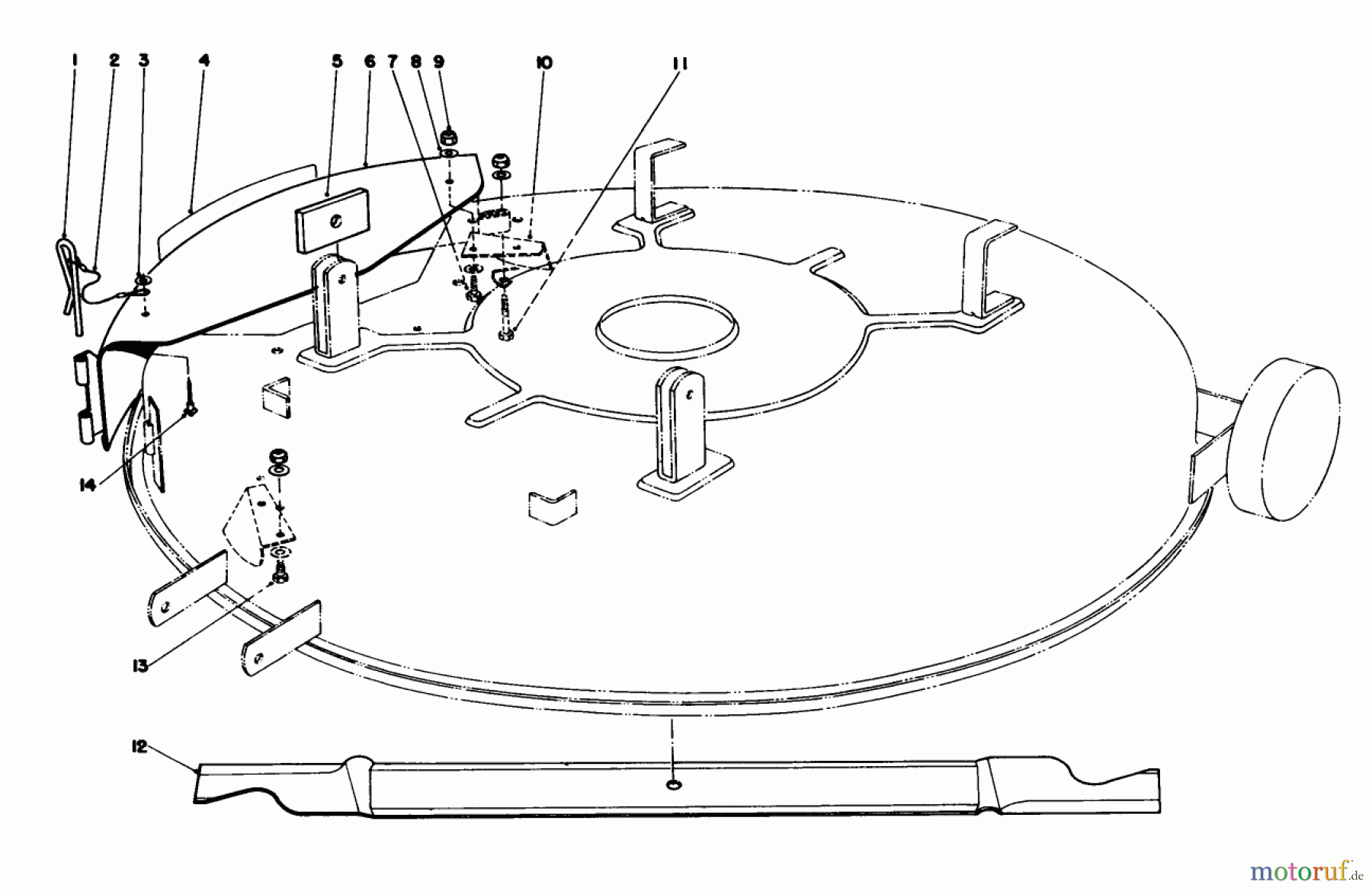  Toro Neu Mowers, Rear-Engine Rider 56145 (8-32) - Toro 8-32 Rear Engine Rider, 1986 (6000001-6999999) MULCHER KIT MODEL 59155 (OPTIONAL)