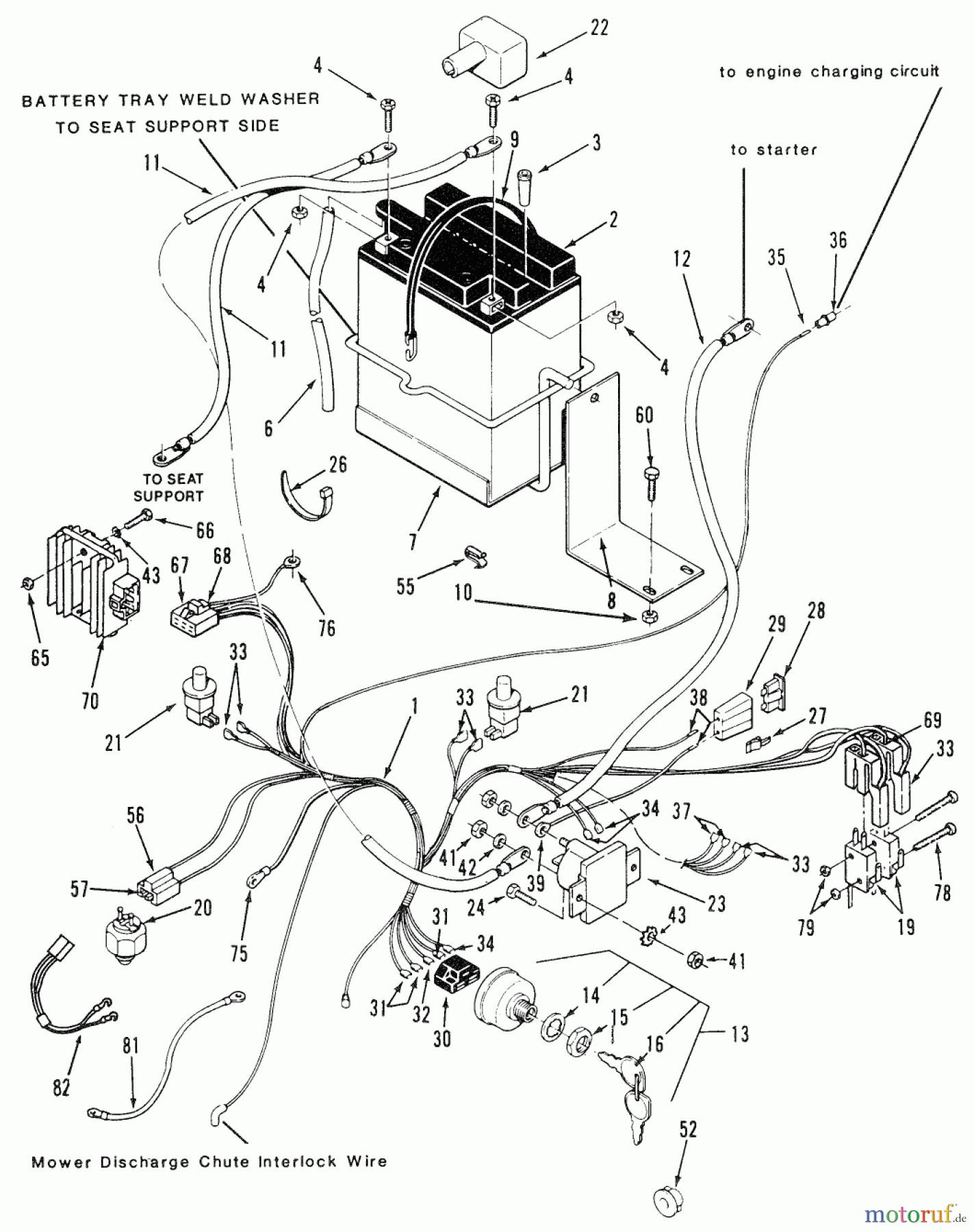  Toro Neu Mowers, Rear-Engine Rider R3-10B402 (110-4e) - Toro 110-4e Rear Engine Rider, 1991 SECTION 8-ELECTRICAL SYSTEM