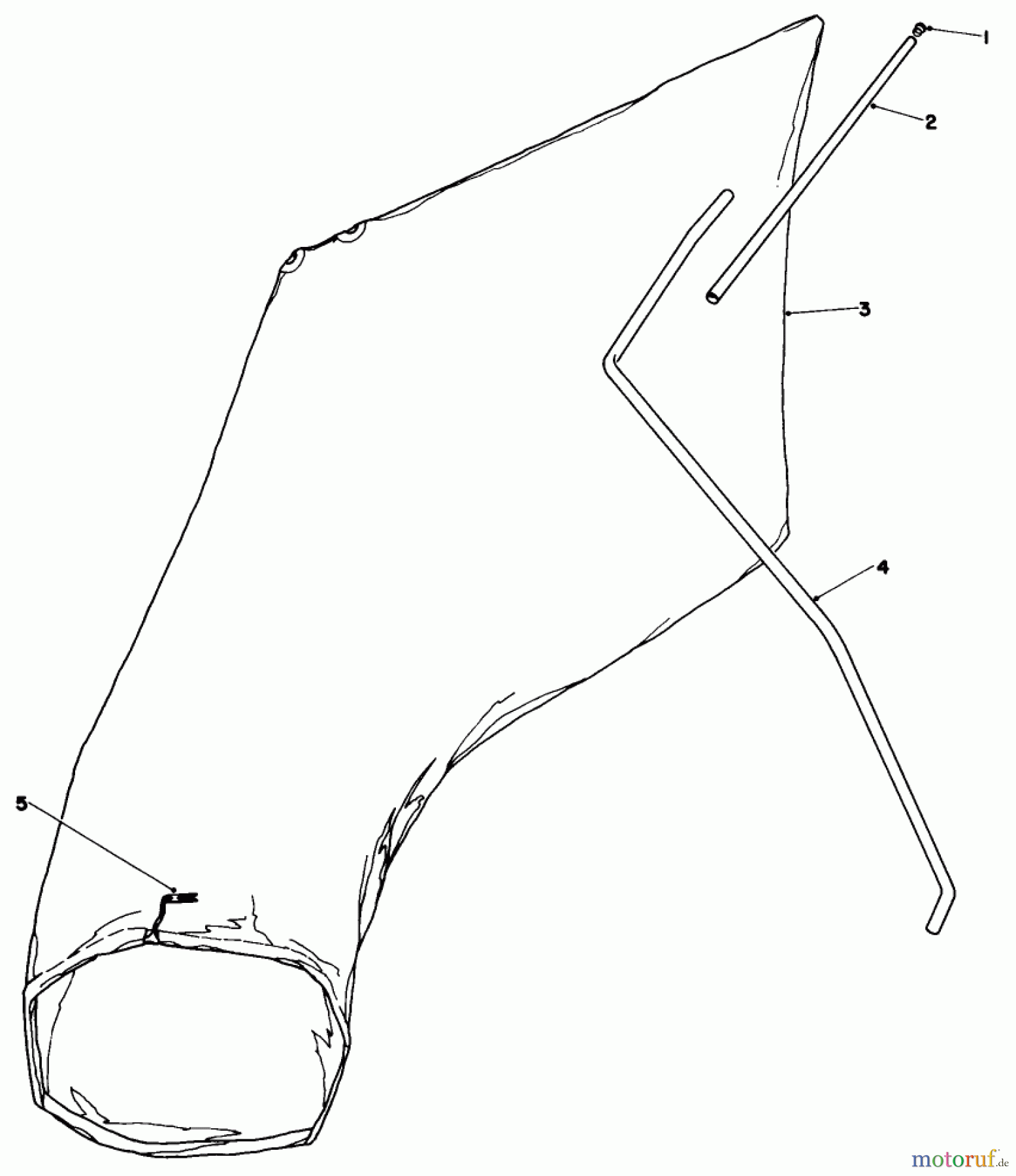 Toro Neu Mowers, Walk-Behind Seite 1 16113 - Toro Whirlwind II Lawnmower, 1979 (9000001-9999999) GIANT BAGGING KIT NO. 29-9750 (OPTIONAL)