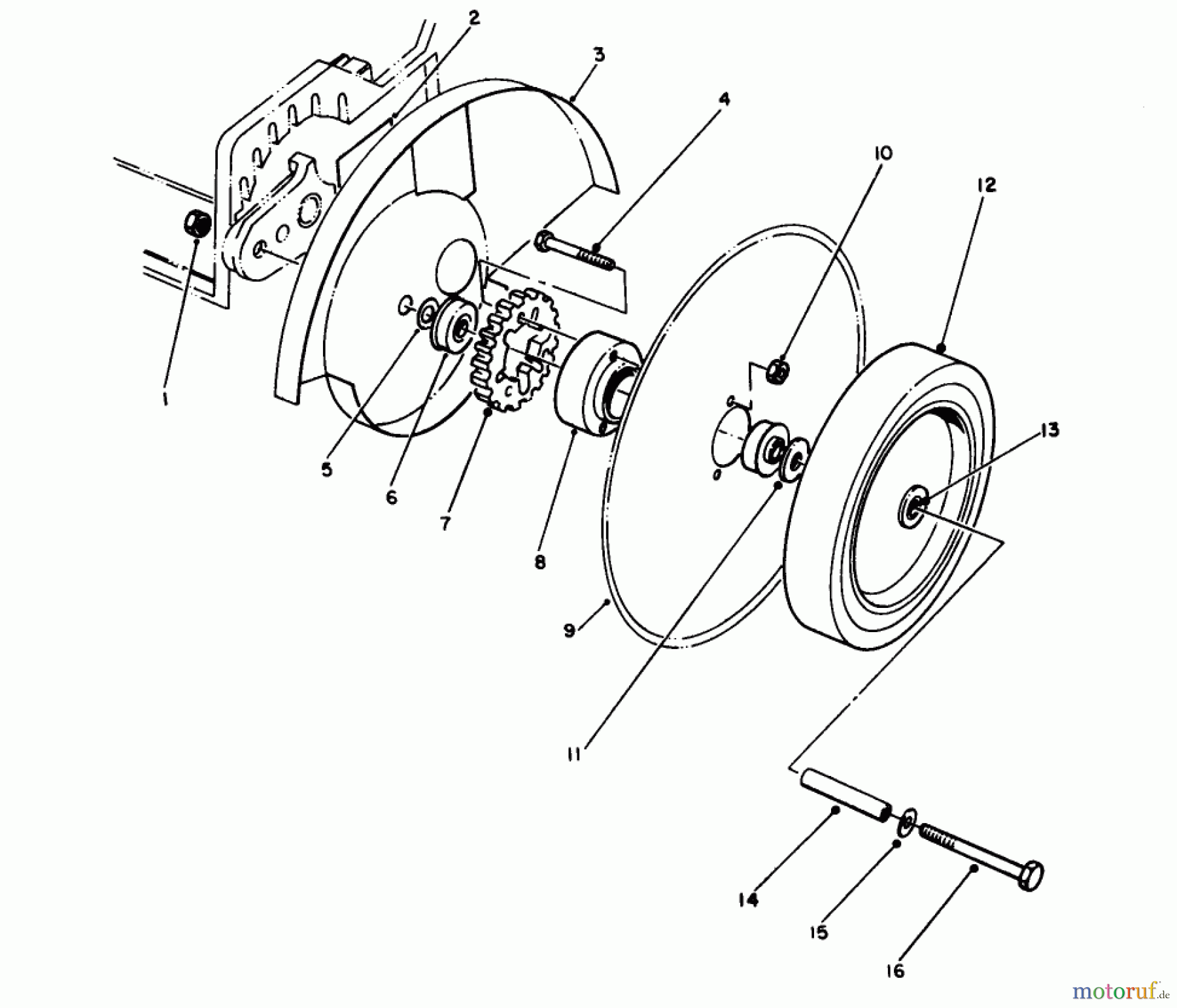 Toro Neu Mowers, Walk-Behind Seite 1 16299 - Toro Lawnmower, 1984 (4000001-4999999) EDGER KIT NO. 59125 (OPTIONAL)