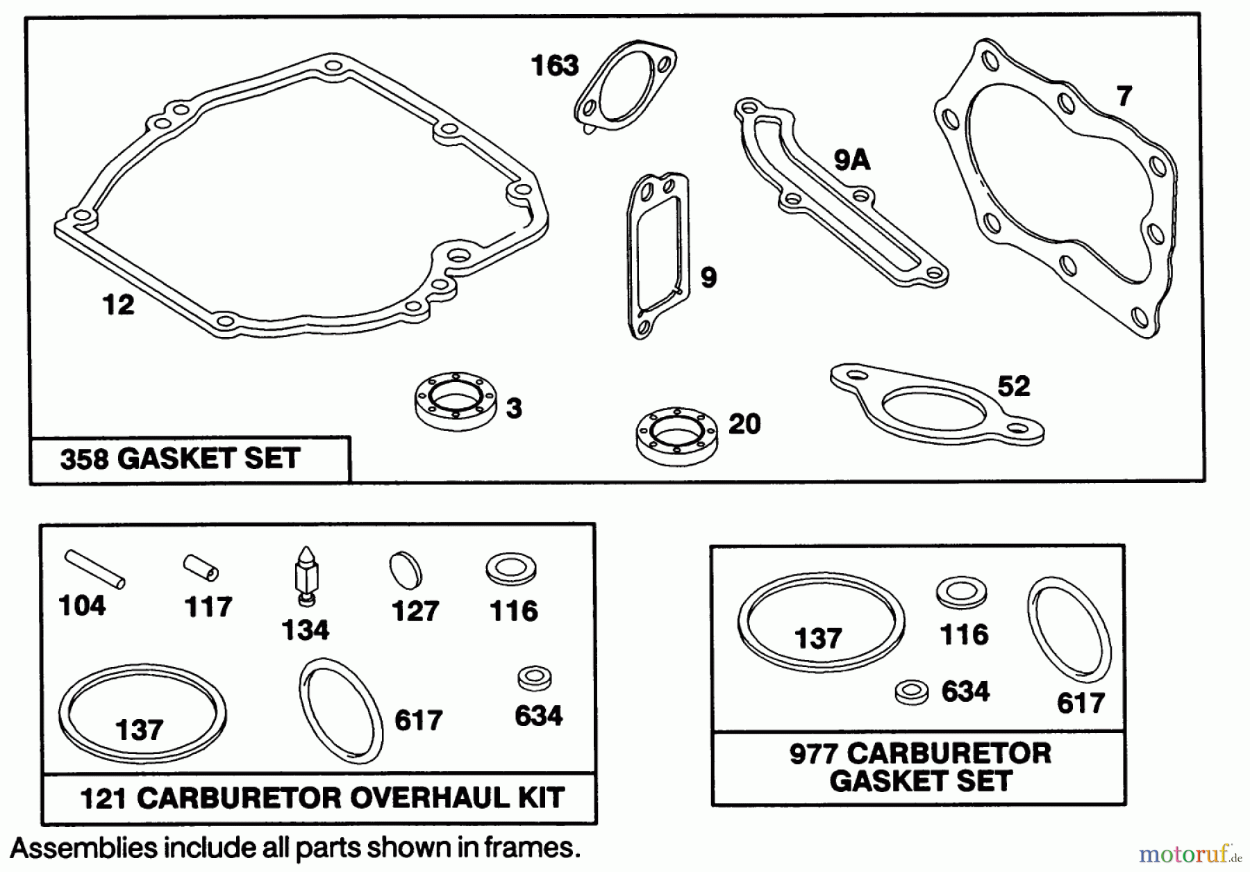  Toro Neu Mowers, Walk-Behind Seite 1 16402 - Toro Lawnmower, 1991 (1000001-1999999) ENGINE BRIGGS & STRATTON MODEL 122707-3187-01 #9