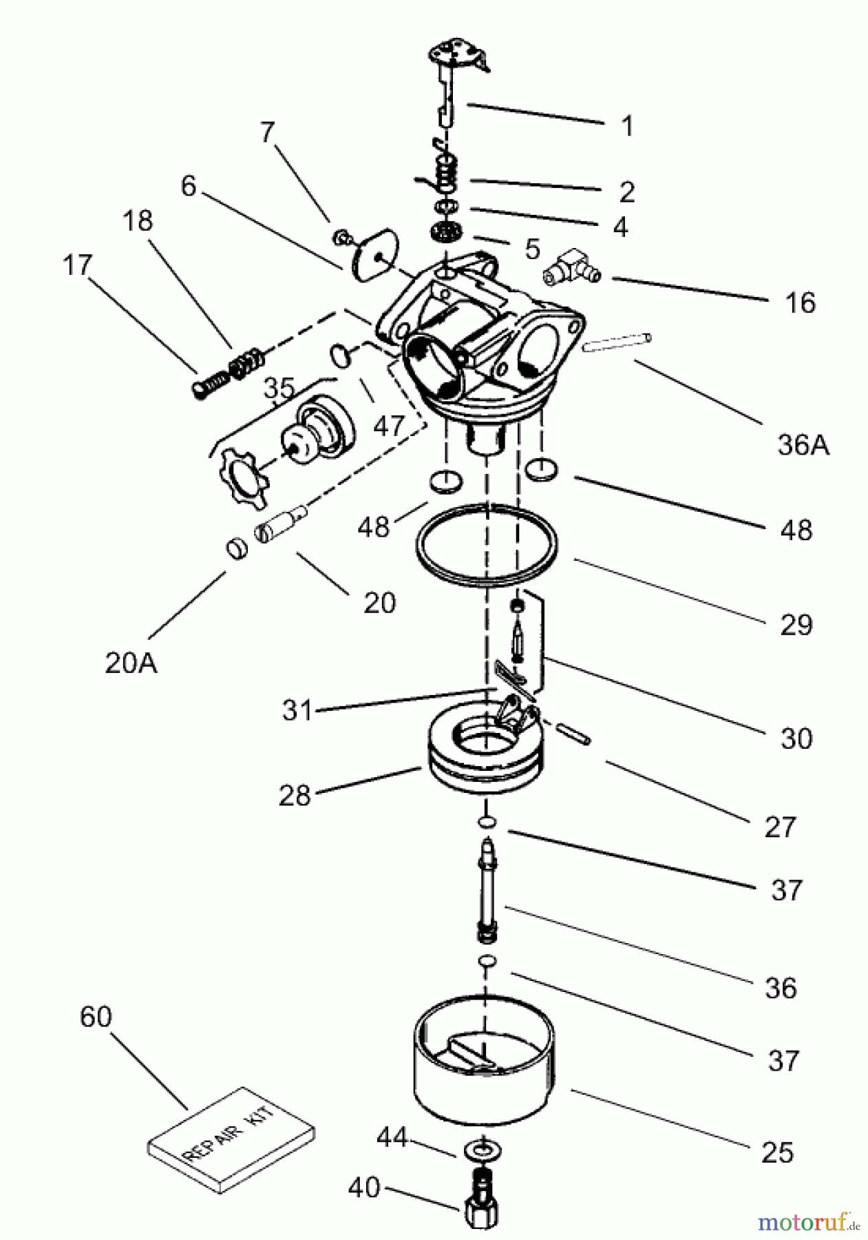 Toro Neu Mowers, Walk-Behind Seite 1 20008 - Toro 22