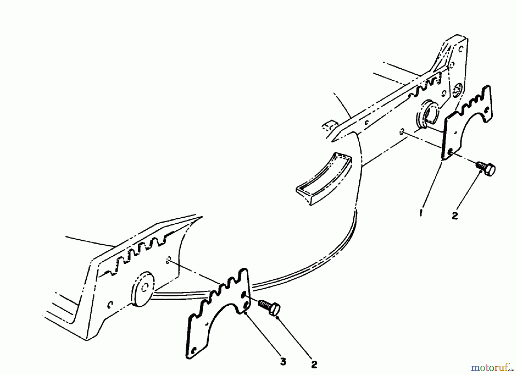Toro Neu Mowers, Walk-Behind Seite 1 20107 - Toro Lawnmower, 1991 (1000001-1999999) WEAR PLATE MODEL NO. 49-4080 (OPTLONAL)