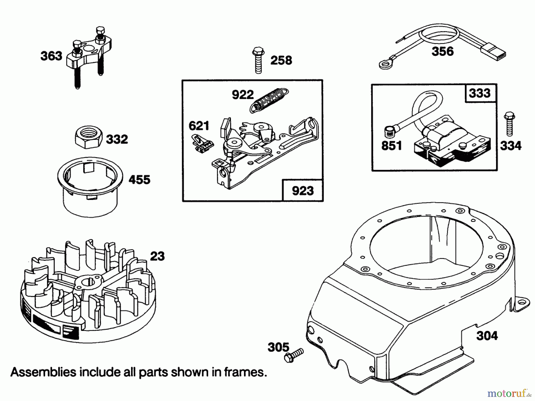 Toro Neu Mowers, Walk-Behind Seite 1 20218 - Toro Lawnmower, 1992 (2000001-2999999) ENGINE BRIGGS & STRATTON MODEL 124702-3115-01 #6