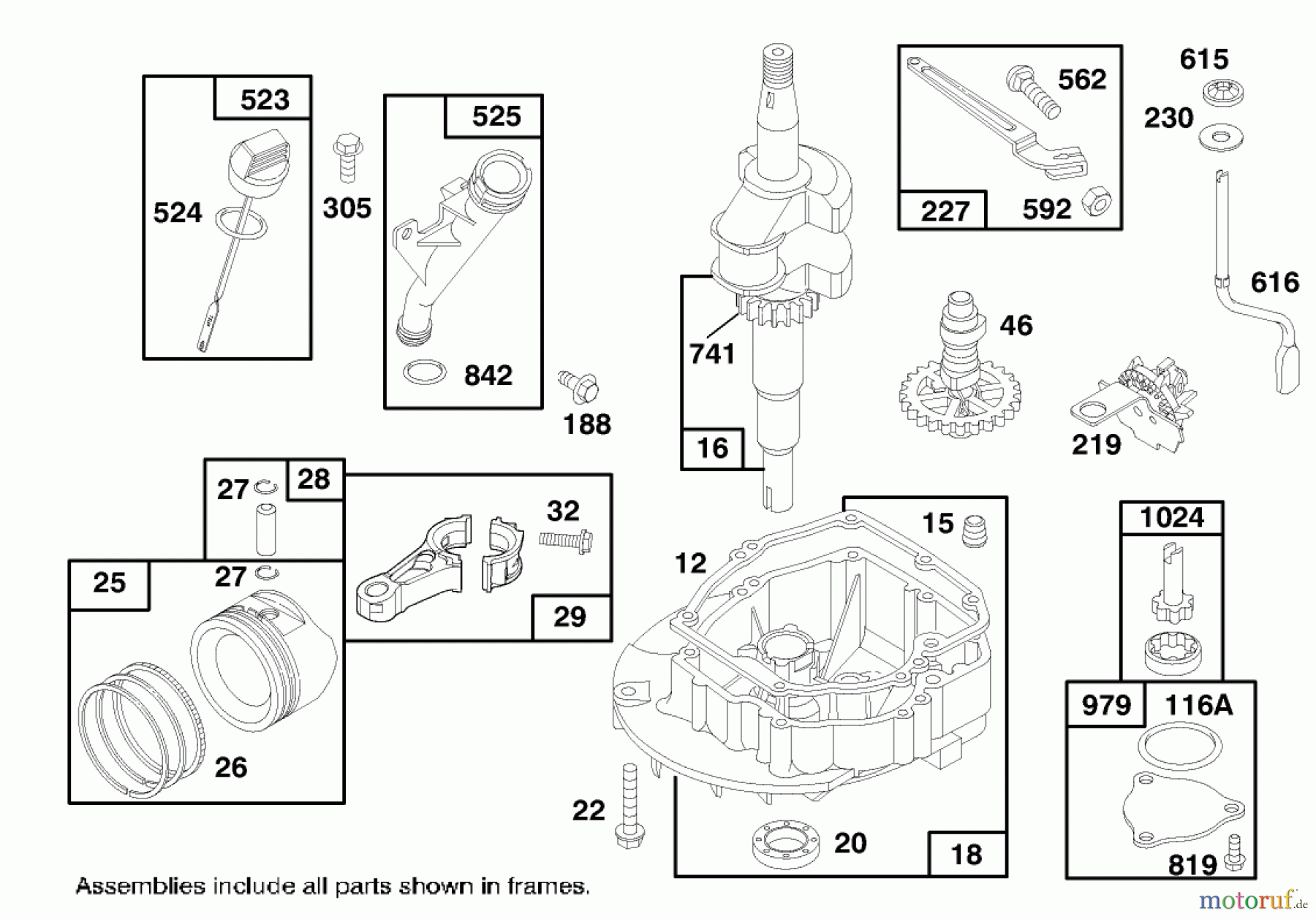 Toro Neu Mowers, Walk-Behind Seite 1 20474 - Toro Super Recycler Lawnmower, 1996 (6900001-6999999) ENGINE GTS 150 #2
