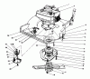 Toro 20532 - Lawnmower, 1989 (9000001-9999999) Ersatzteile ENGINE AND BLADE BRAKE CLUTCH ASSEMBLY