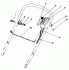 Toro 20577 - Lawnmower, 1985 (5000001-5999999) Ersatzteile THROTTLE CONTROL