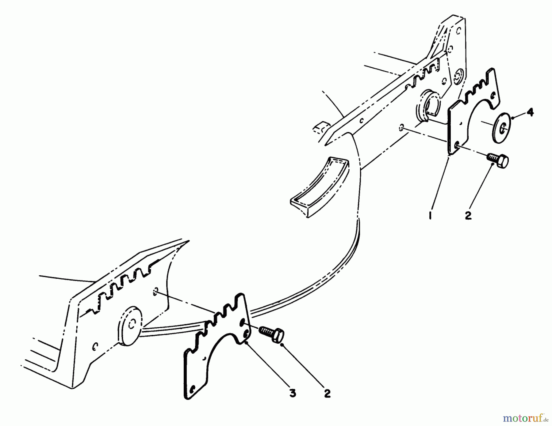 Toro Neu Mowers, Walk-Behind Seite 1 20588 - Toro Lawnmower, 1988 (8000001-8999999) WEAR PLATE KIT MODEL NO. 49-4080 (OPTIONAL)
