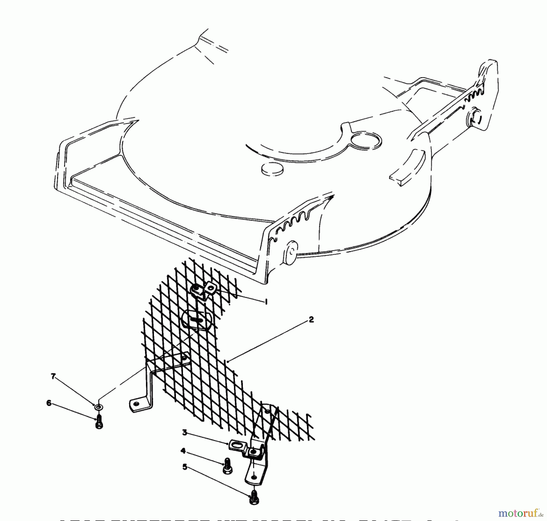  Toro Neu Mowers, Walk-Behind Seite 1 20632 - Toro Lawnmower, 1989 (9000001-9999999) LEAF SHREDDER KIT MODEL NO. 59157 (OPTIONAL)