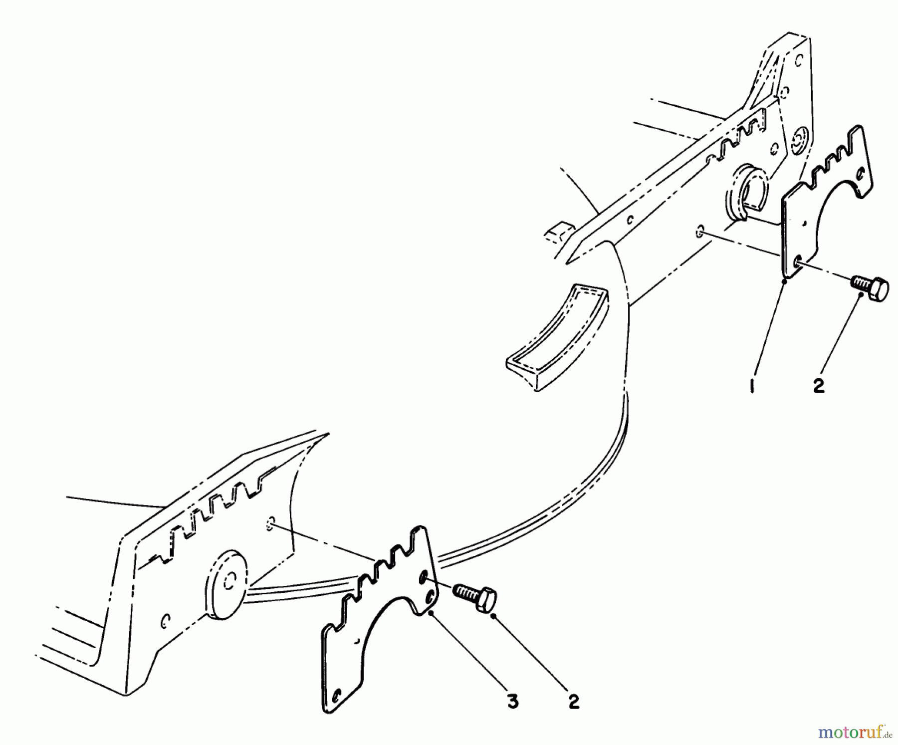  Toro Neu Mowers, Walk-Behind Seite 1 20705 - Toro Lawnmower, 1985 (5000001-5999999) WEAR PLATE KIT NO. 49-4080 (OPTIONAL)