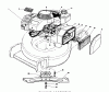 Toro 20745C - Lawnmower, 1988 (8000001-8999999) Ersatzteile ENGINE ASSEMBLY (USED ON UNITS WITH SERIAL NO. 8000001 THRU 8000401)