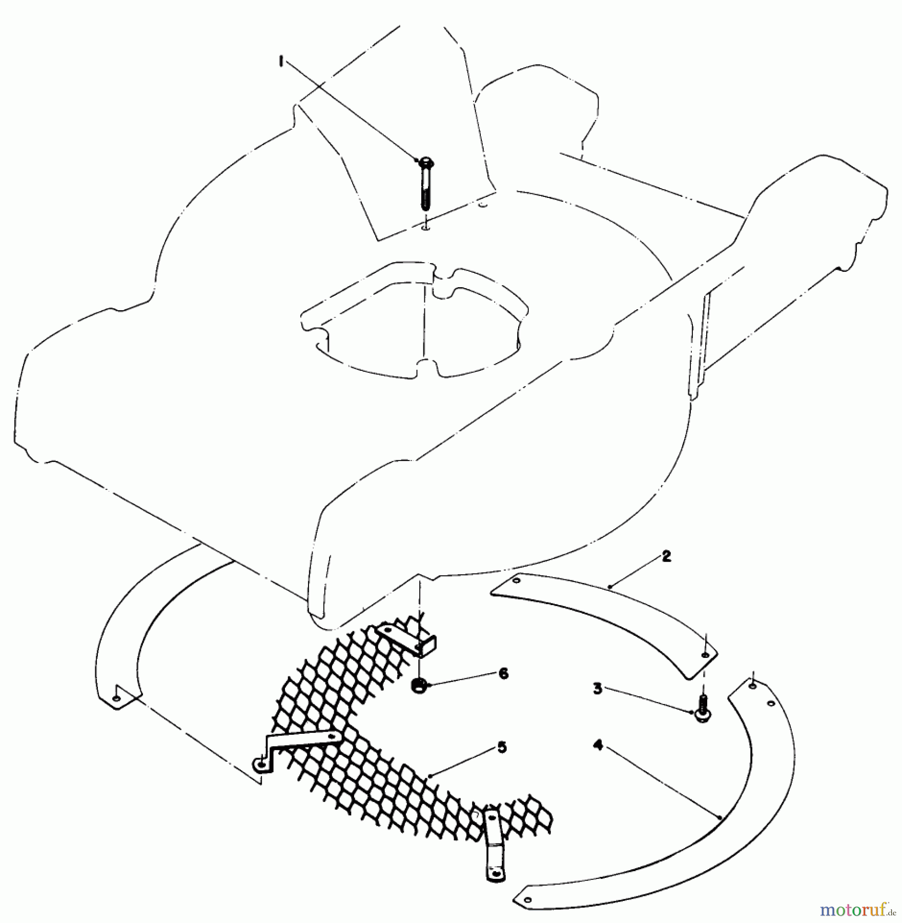Toro Neu Mowers, Walk-Behind Seite 1 20762 - Toro Lawnmower, 1979 (9000001-9999999) LEAF SHREDDER KIT NO. 37-0120 (OPTIONAL)