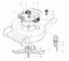 Toro 20762 - Lawnmower, 1983 (3000001-3999999) Ersatzteile ENGINE ASSEMBLY