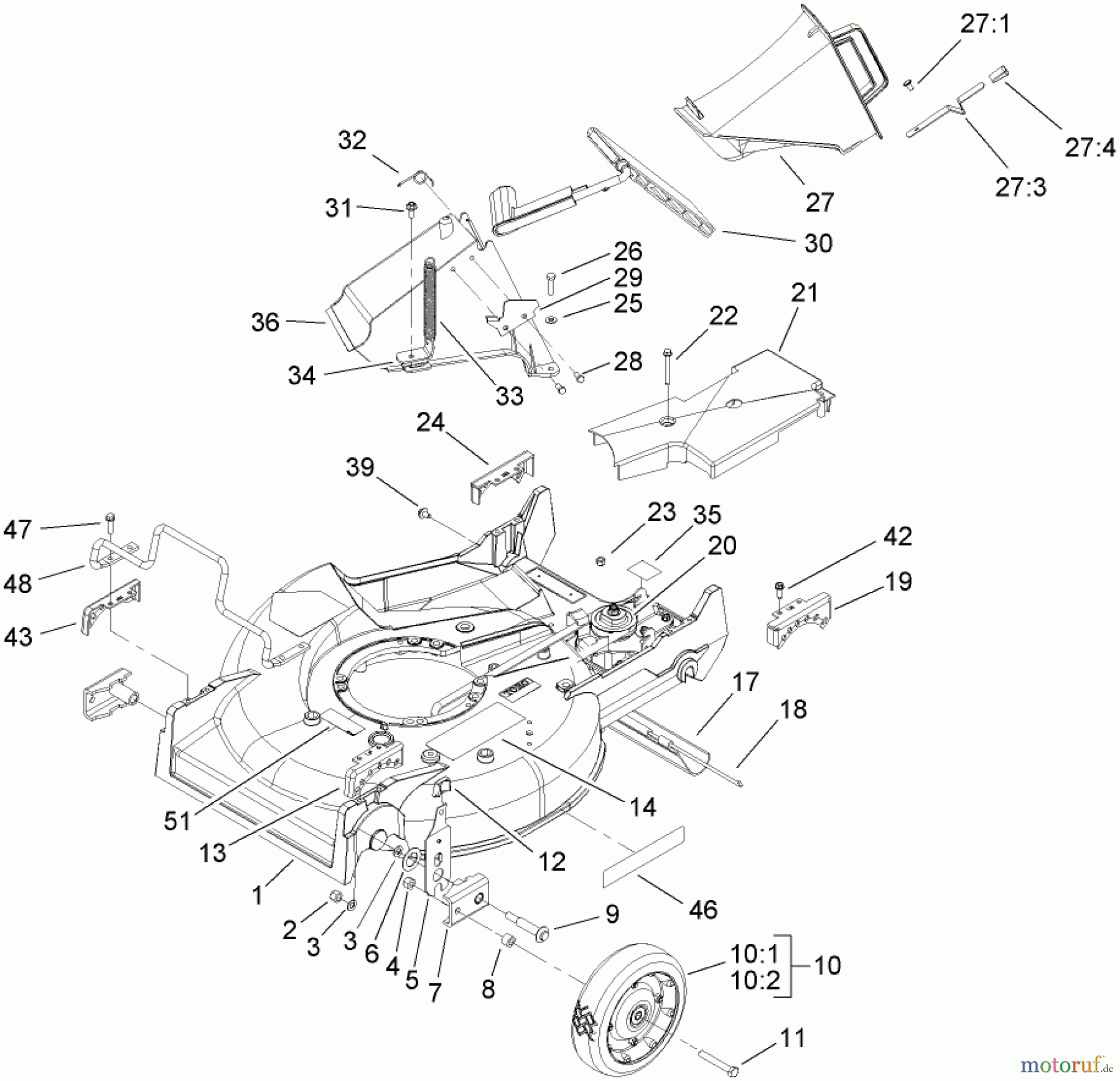  Toro Neu Mowers, Walk-Behind Seite 2 22176 - Toro 21