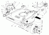 Toro 22700 - Lawnmower, 1991 (1000001-1999999) Ersatzteile HOUSING ASSEMBLY