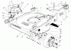 Toro 22700B - 21" Commercial, Side Discharge Mower, 1993 (39000001-39999999) Ersatzteile HOUSING ASSEMBLY