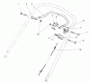 Toro 26620B - Lawnmower, 1991 (1000001-1999999) Ersatzteile TRACTION CONTROL ASSEMBLY