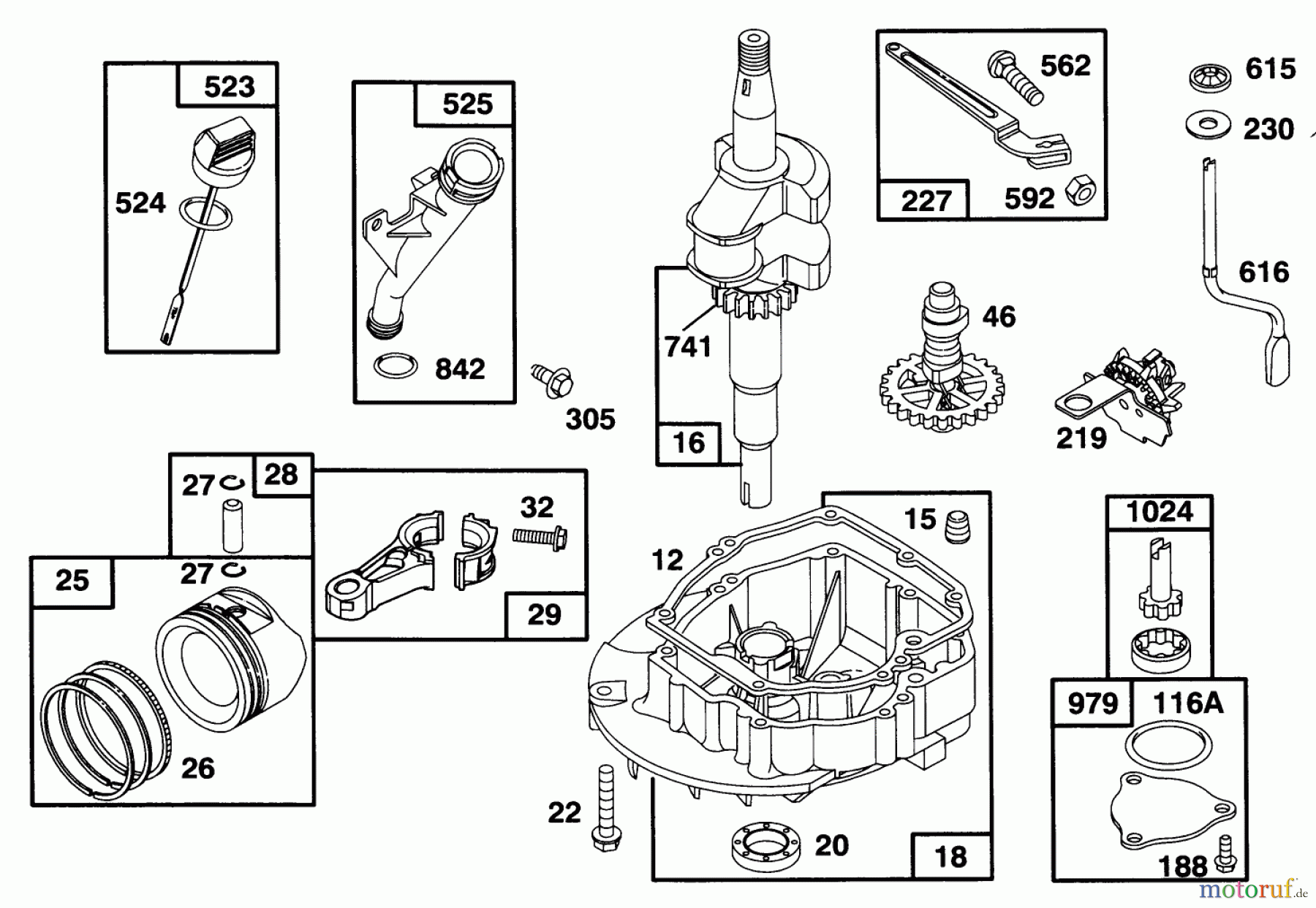  Toro Neu Mowers, Walk-Behind Seite 2 26636B - Toro Lawnmower, 1996 (6900001-6999999) ENGINE GTS-150 #2