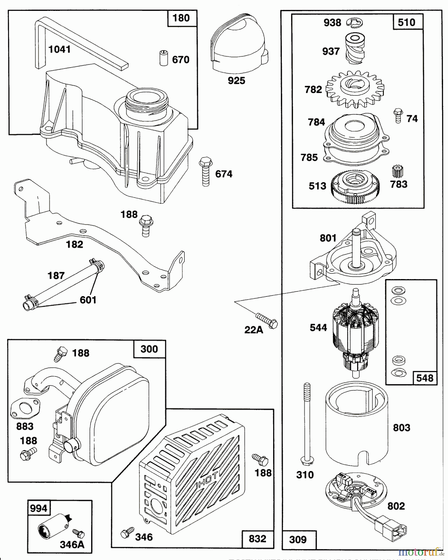 Toro Neu Mowers, Walk-Behind Seite 2 27502 - Toro Lawnmower, 1991 (1000001-1999999) ENGINE GTS-150 77-8990 #4