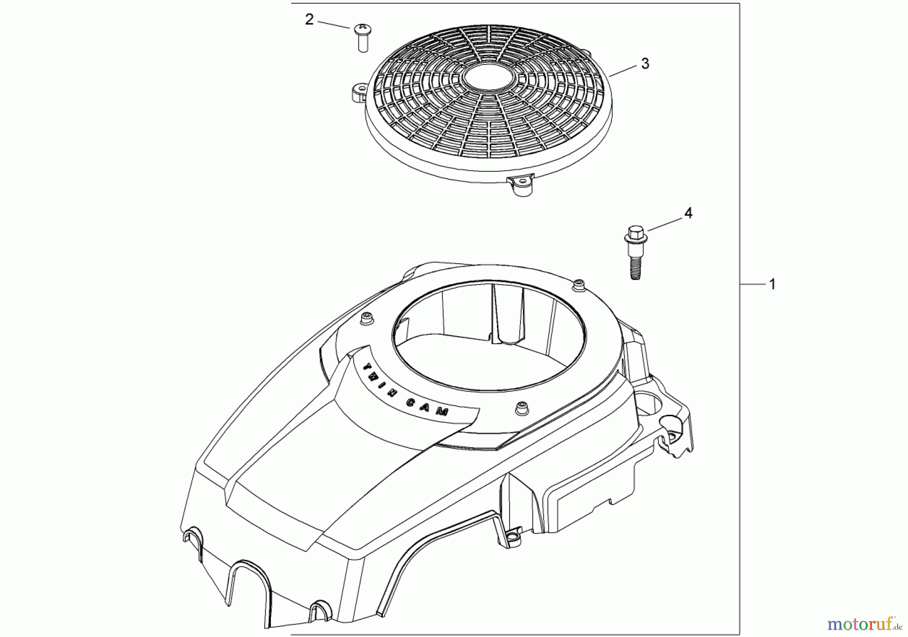  Toro Neu Mowers, Zero-Turn 74380 (Z4200) - Toro TimeCutter Z4200 Riding Mower, 2007 (270000001-270999999) BLOWER HOUSING AND BAFFLE ASSEMBLY KOHLER SV590-0023