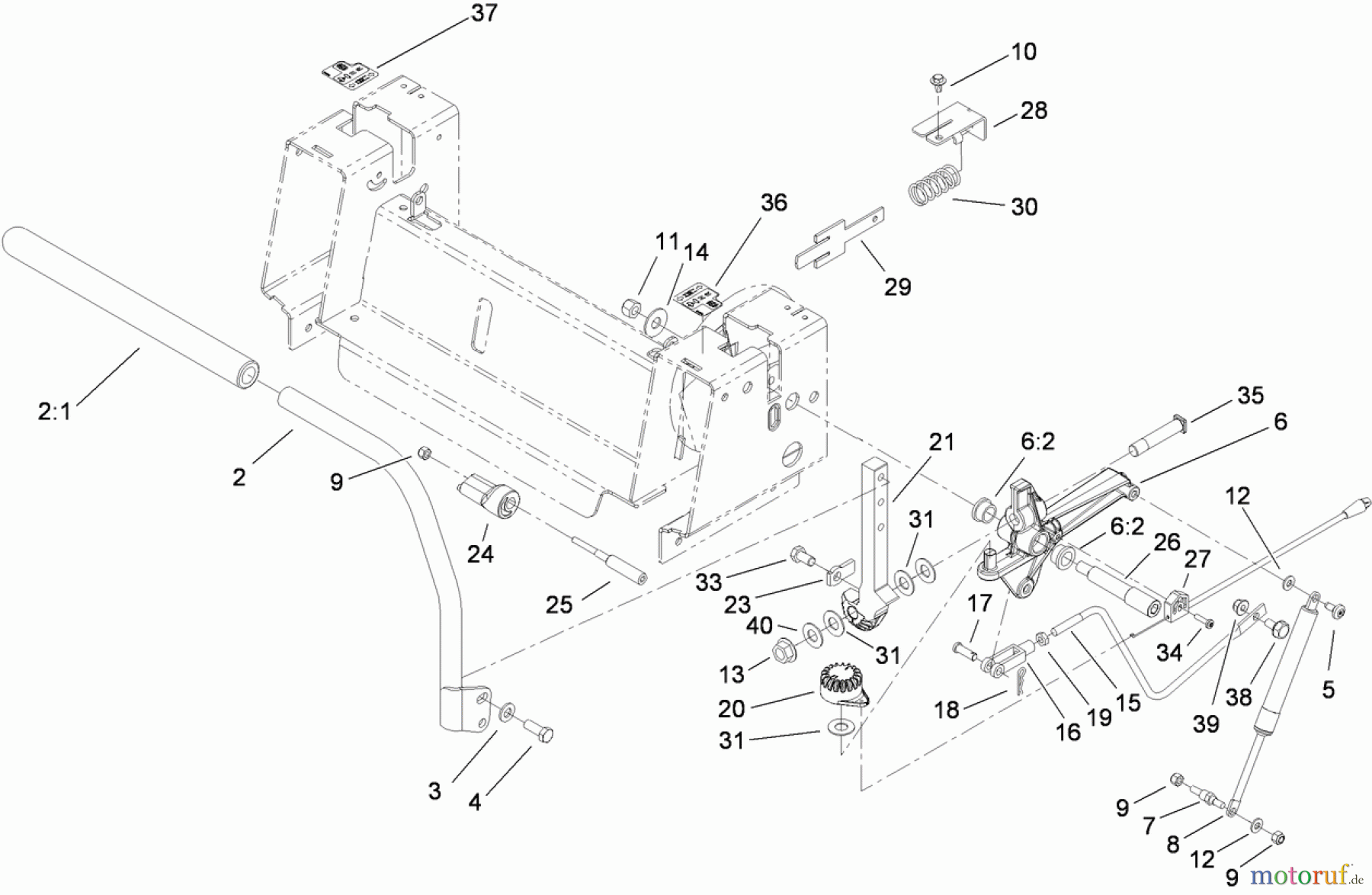  Toro Neu Mowers, Zero-Turn 74380 (Z4200) - Toro TimeCutter Z4200 Riding Mower, 2009 (290000001-290000325) CONTROL ASSEMBLY