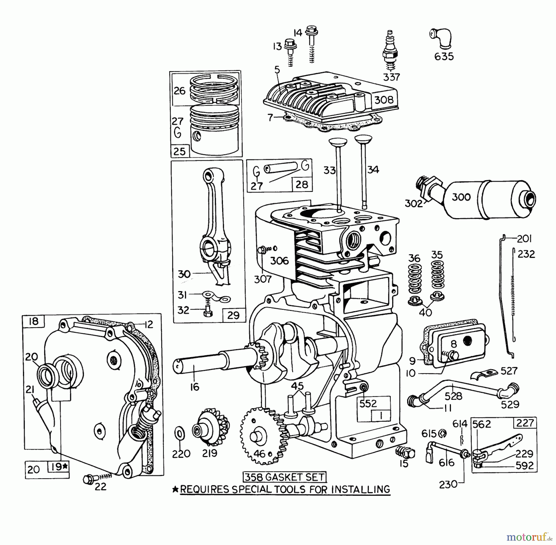  Toro Neu Blowers/Vacuums/Chippers/Shredders 62900 - Toro 5 hp Lawn Vacuum, 1973 (3000001-3999999) ENGINE MODEL NO. 130202 TYPE 0209 BRIGGS & STRATTON