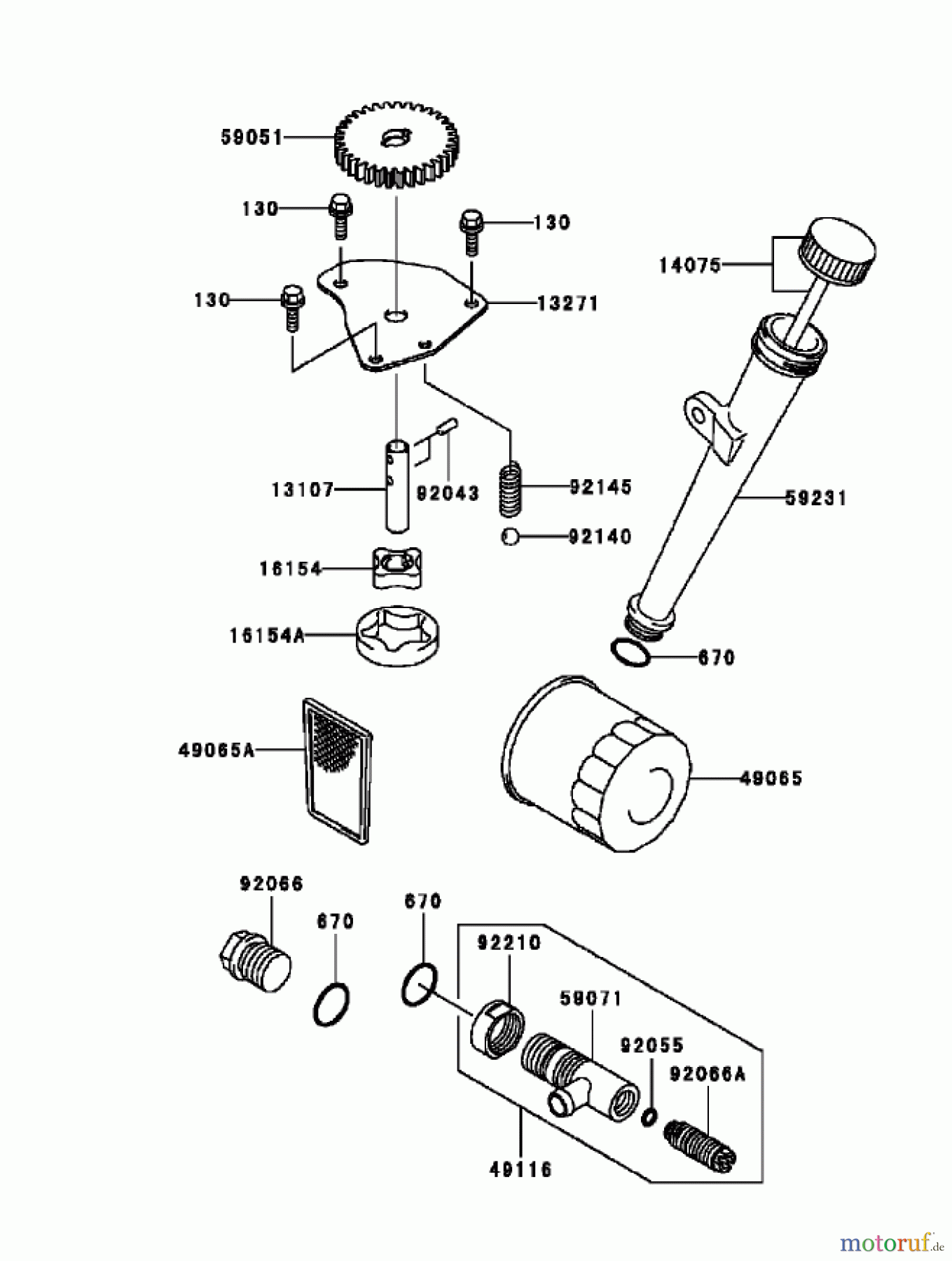  Toro Neu Mowers, Zero-Turn 74802 (19-52ZX) - Toro 19-52ZX TimeCutter ZX Riding Mower, 2004 (240000159-240999999) LUBRICATION EQUIPMENT ASSEMBLY KAWASAKI FH580V-AS13