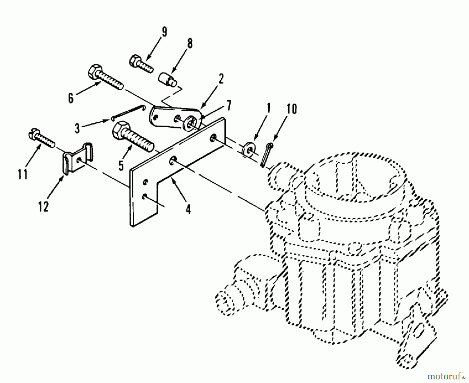  Toro Neu Mowers, Zero-Turn Z1-24OE01 (724-Z) - Toro 724-Z Tractor, 1988 SECTION 3-CHOKE LINKAGE