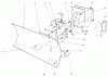 Toro 38010 (421) - 421 Snowthrower, 1981 (1000001-1999999) Ersatzteile GRADER BLADE ASSEMBLY (MODEL NO. 59099)