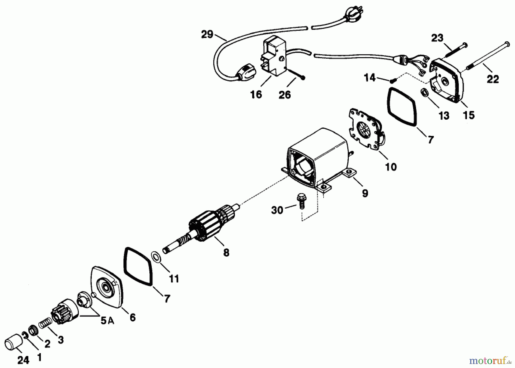 Toro Neu Snow Blowers/Snow Throwers Seite 1 38063 (622) - Toro 622 Snowthrower, 1999 (9900001-9999999) ELECTRIC STARTER KIT NO. 38-7590 (OPTIONAL)