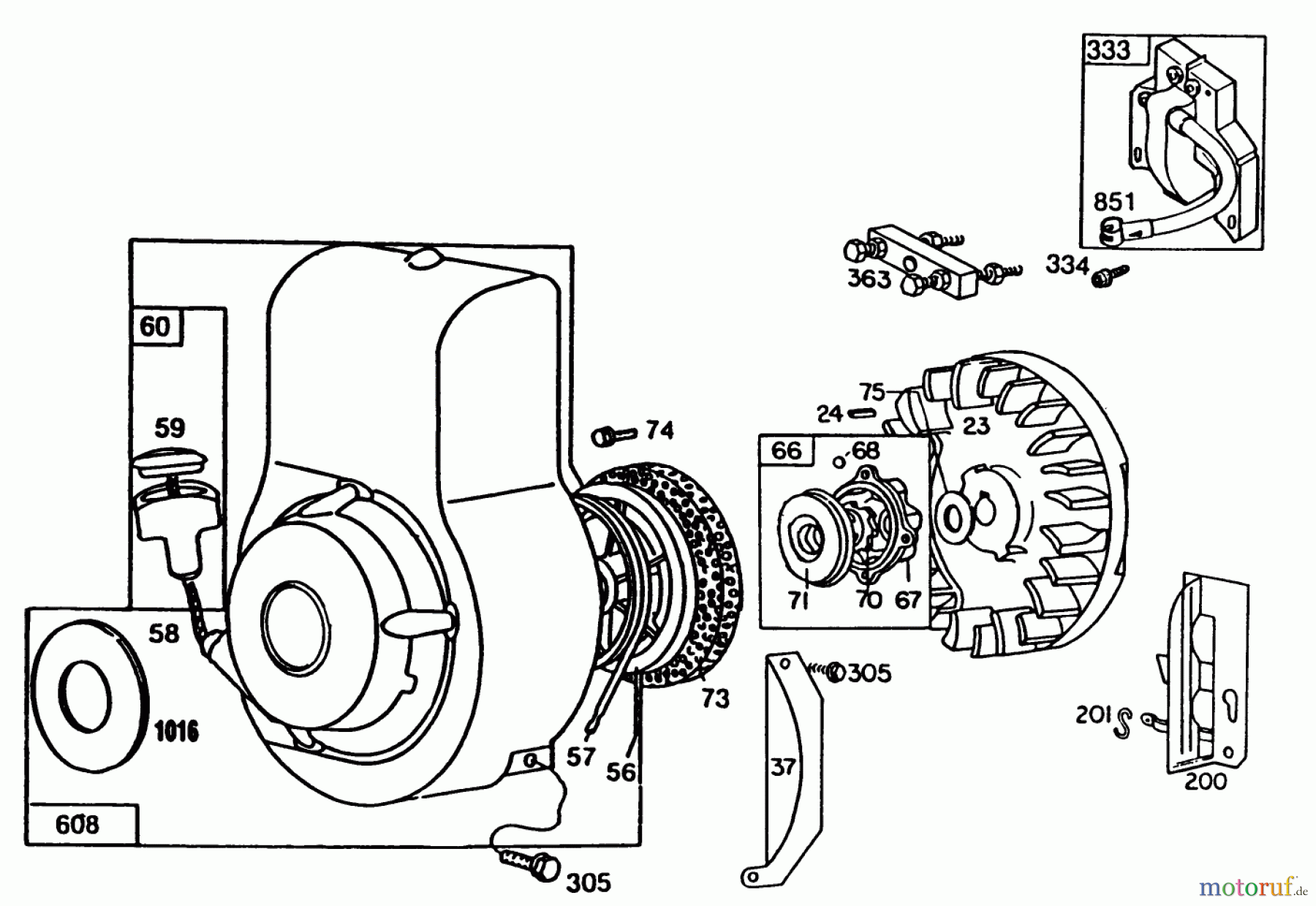  Toro Neu Edgers 58431 - Toro 3.5 hp Edger, 1987 (7000001-7999999) ENGINE BRIGGS & STRATTON MODEL NO. 80332 TYPE NO. 1655-01 #1