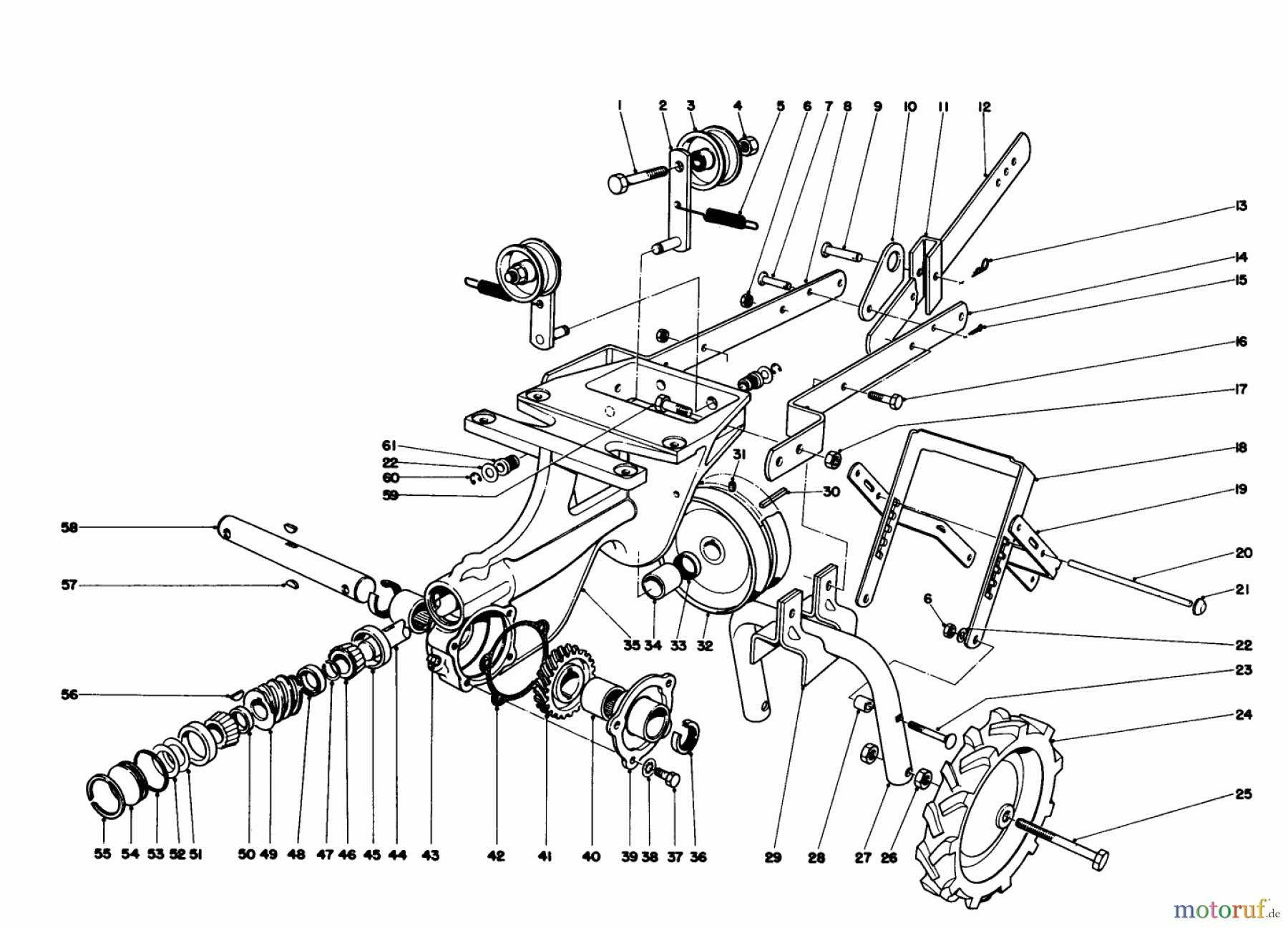  Toro Neu Tillers/Cultivators 58237 - Toro 26