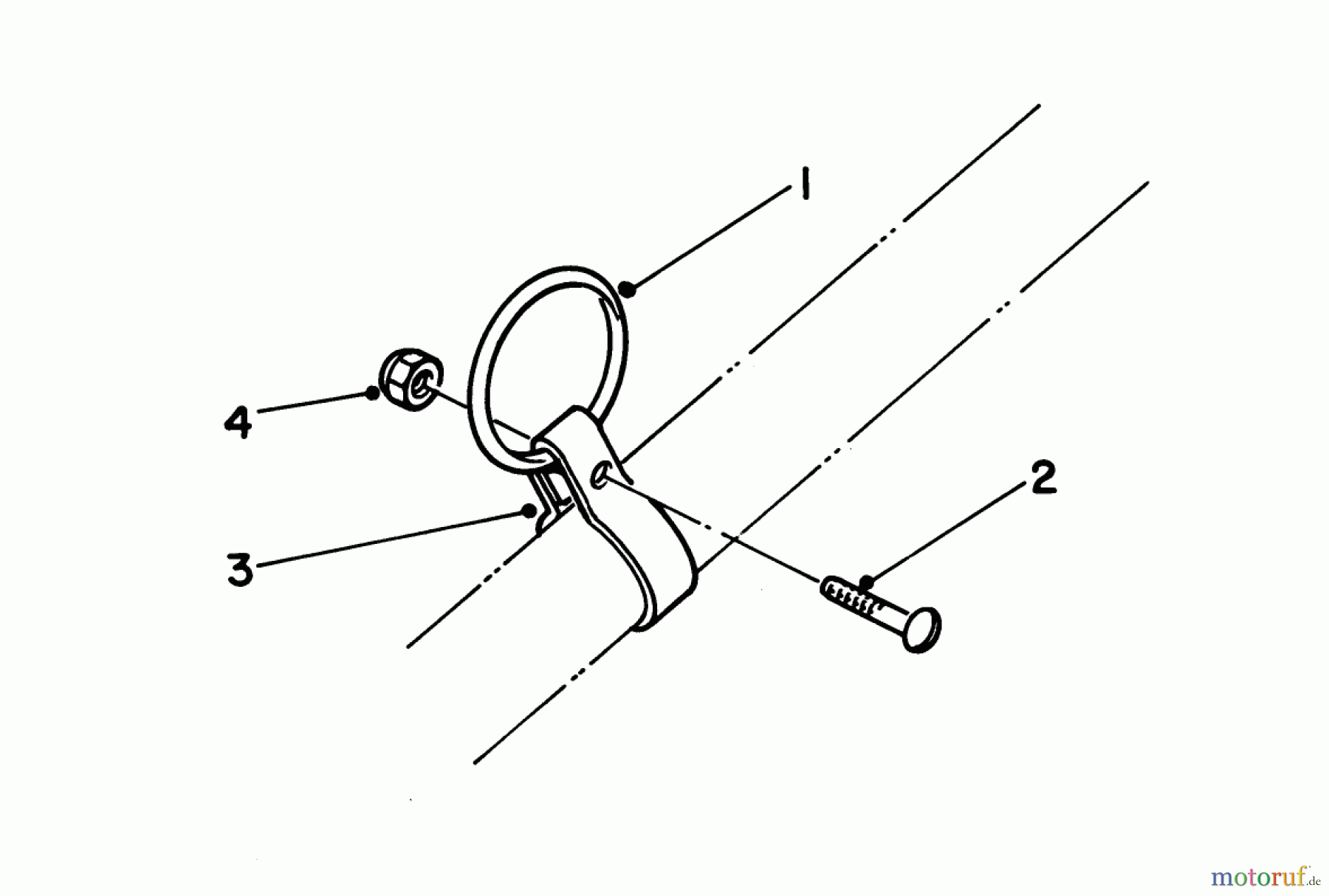 Toro Neu Trimmers, String/Brush 51604 (TC 400) - Toro TC 400 Gas Trimmer, 1982 (2000001-2999999) CLAMP & RING KIT NO. 46-2690 (OPTIONAL)