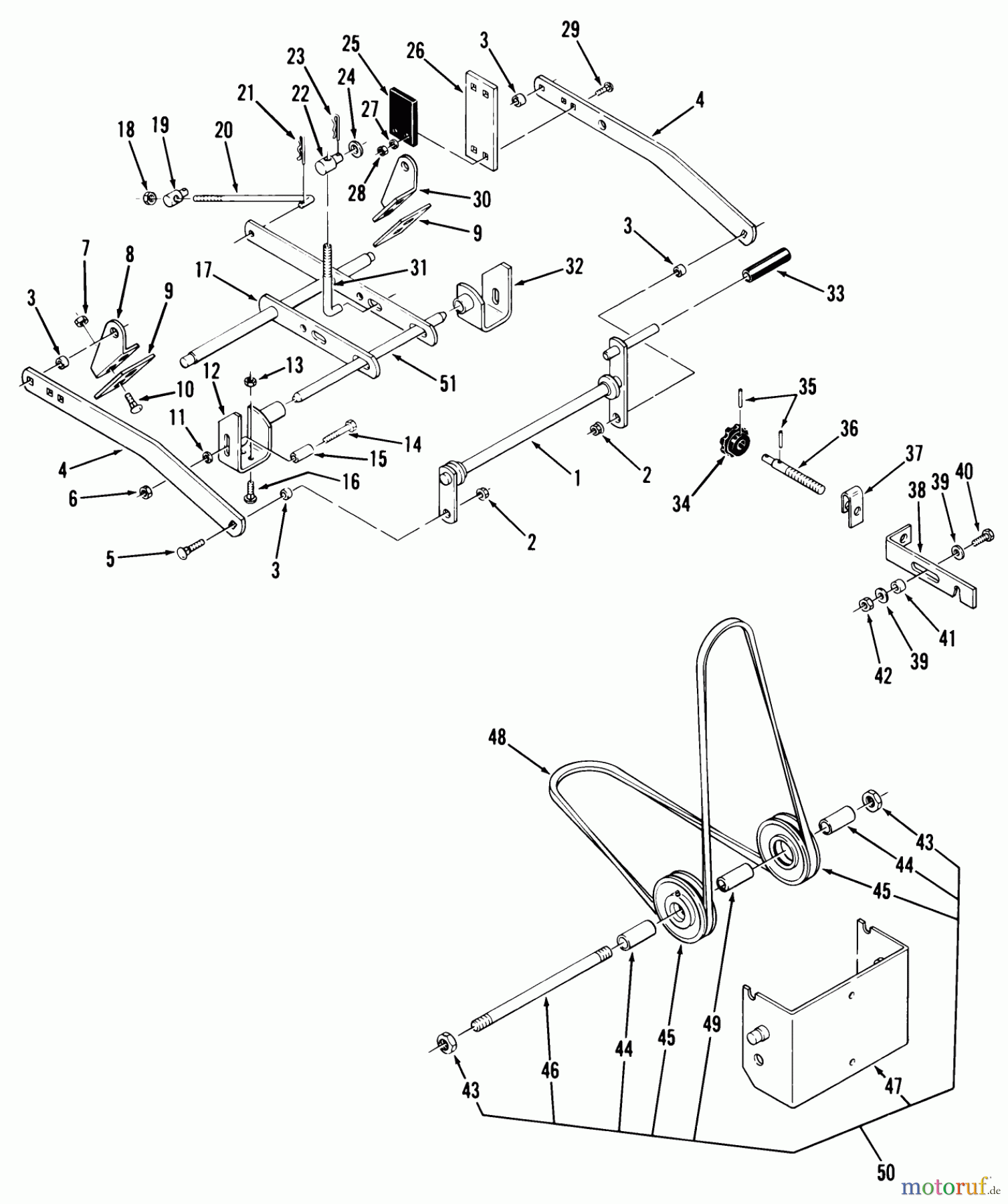  Toro Neu Mowers, Deck Assembly Only 05-36MR01 - Toro 36