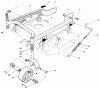 Mähdecks 30144 - Toro 44" Side Discharge Mower (SN: 5000001 - 5999999) (1985) Ersatzteile 36" CARRIER FRAME MODEL NO. 30136