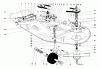 Mähdecks 30545 - Toro 52" Side Discharge Mower (SN: 80000001 - 89999999) (1978) Ersatzteile CUTTING UNIT ASSEMBLY