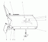 Mähdecks 30721 - Toro 72" Side Discharge Mower (SN: 300001 - 399999) (1983) Ersatzteile V-PLOW MODEL NO. 30750 (OPTIONAL)