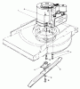 Rasenmäher 22005 - Toro Walk-Behind Mower (SN: 5000001 - 5999999) (1985) Ersatzteile ENGINE ASSEMBLY