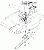 Rasenmäher 22010 - Toro Walk-Behind Mower (SN: 4000001 - 4999999) (1984) Ersatzteile ENGINE ASSEMBLY