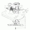 Rasenmäher 22015 - Toro Walk-Behind Mower (SN: 6000001 - 6999999) (1986) Ersatzteile ENGINE ASSEMBLY (MODEL 22015)