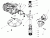 Rasenmäher 22025 - Toro Walk-Behind Mower (SN: 7000001 - 7999999) (1987) Ersatzteile ENGINE ASSEMBLY MODEL NO. 47PG6 #1
