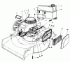 Rasenmäher 22025 - Toro Walk-Behind Mower (SN: 8000001 - 8999999) (1988) Ersatzteile ENGINE ASSEMBLY