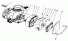 Rasenmäher 22025 - Toro Walk-Behind Mower (SN: 9000001 - 9999999) (1989) Ersatzteile ENGINE ASSEMBLY