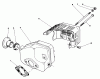 Rasenmäher 22025 - Toro Walk-Behind Mower (SN: 9000001 - 9999999) (1989) Ersatzteile ENGINE ASSEMBLY MODEL NO. 47PJ8 #5