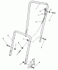 Rasenmäher 22025 - Toro Walk-Behind Mower (SN: 9000001 - 9999999) (1989) Ersatzteile HANDLE ASSEMBLY