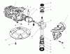 Rasenmäher 22026 - Toro Side Discharge Mower (SN: 9900001 - 9999999) (1999) Ersatzteile CRANKSHAFT ASSEBLY (MODEL NO. 47PT7-3)
